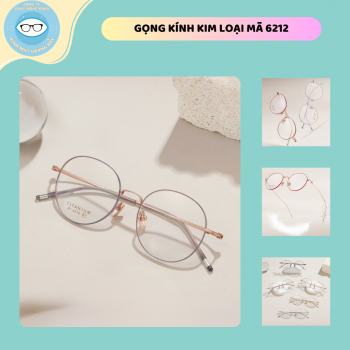 Gọng kim loại mã 6212